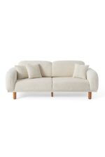 EDSY HOME Regnum Koltuk Takımı 3+3 Krem Renk - Görsel 4