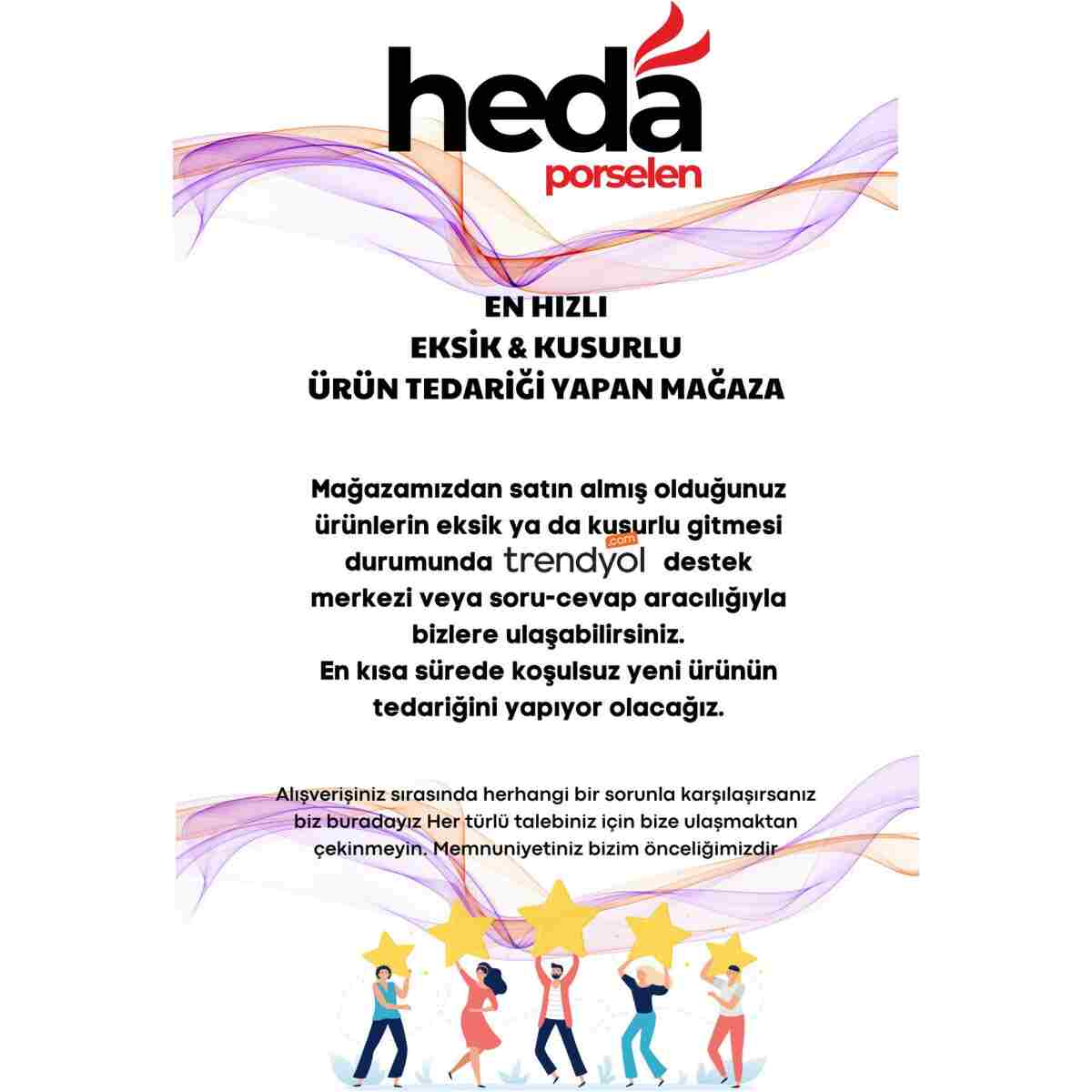 Heda Porselen Hayal Platin Yaldız 24 Parça 6 Kişilik Porselen Yemek Takımı Kırık Beyaz - Görsel 9