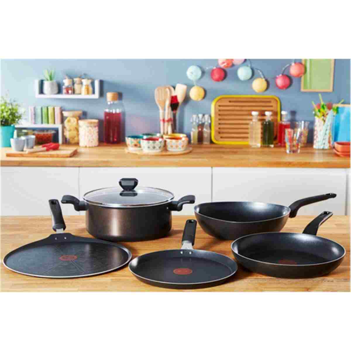 TEFAL SimpleCook 1X Difüzyon Tabanlı Tava - 20 cm - Görsel 5