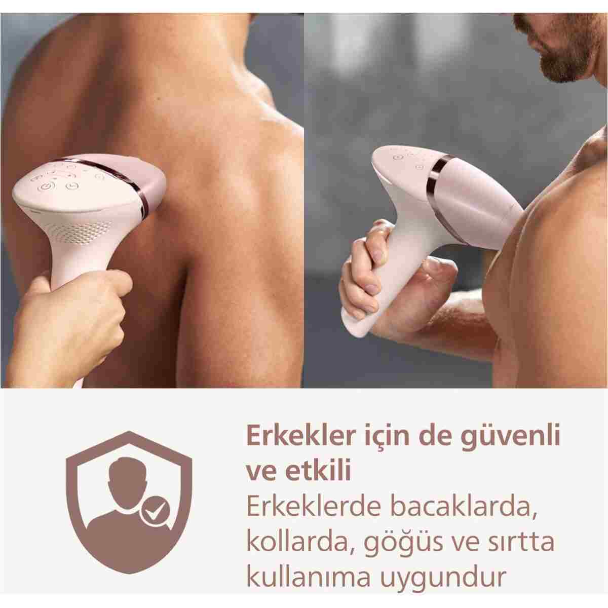 Philips Lumea 8000 Serisi BRI940/00 IPL Tüy Alma, Vücut için 1 Başlık, Çanta - Görsel 13