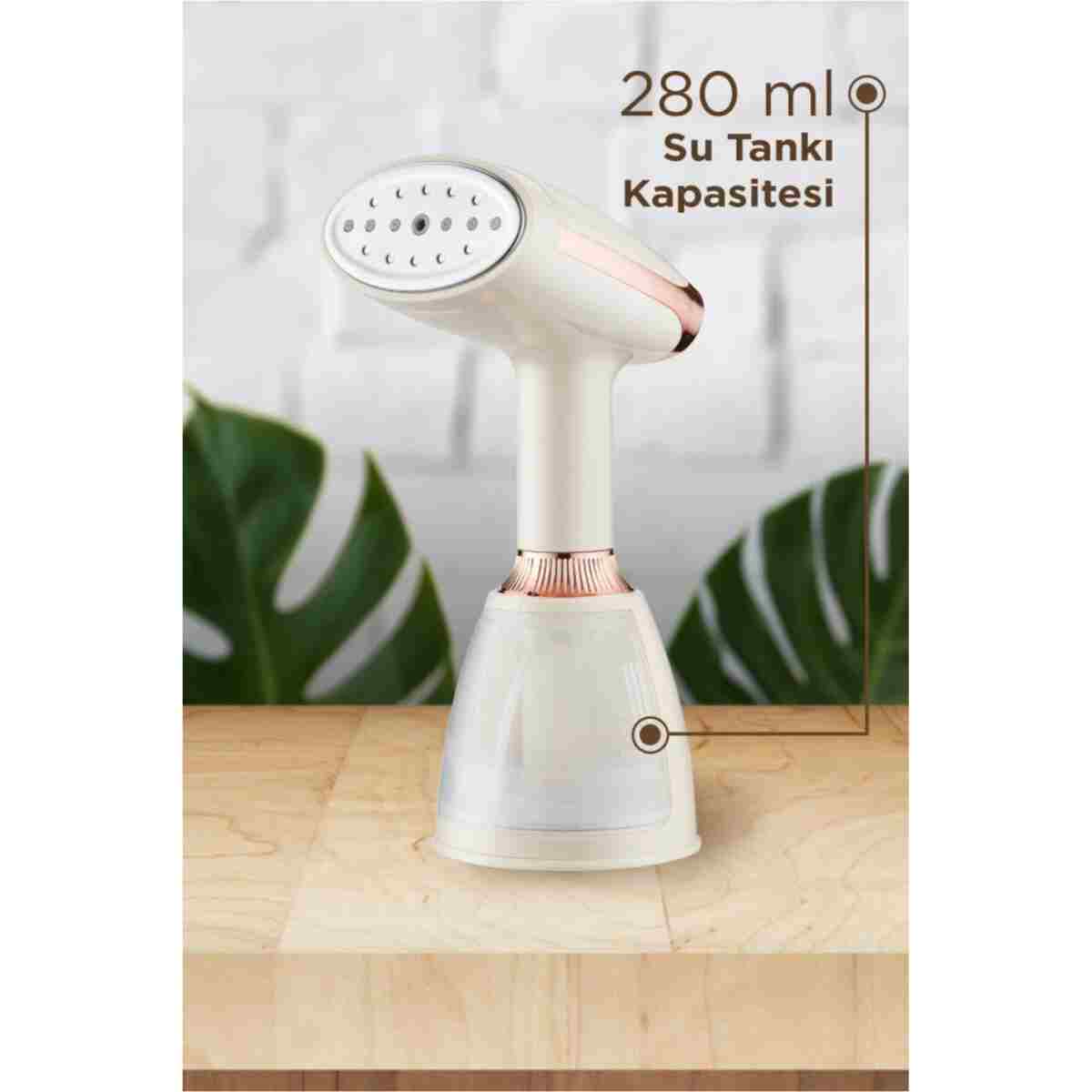 Torima Buharlı Ütü Kırışık Giderici Taşınabilir Dikey Seyehat Ütüsü 1500W KY003 Beyaz - Görsel 7