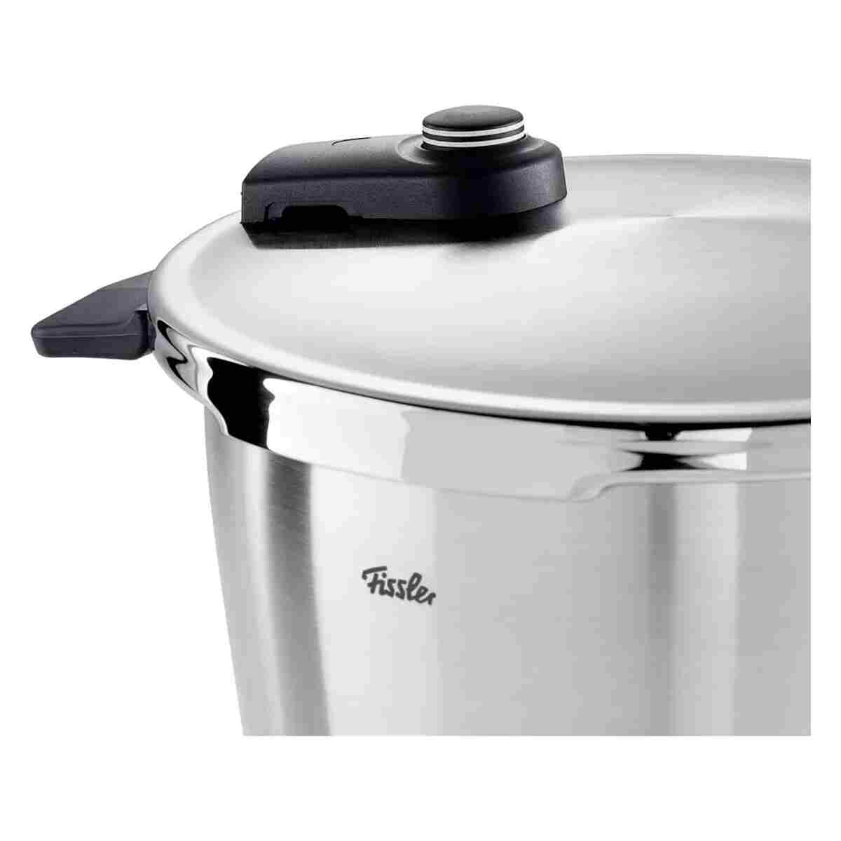 Vitaquick® Premium 10 Litre Düdüklü Tencere + Buhar Aparatı (Fissler Türkiye Garantili) - Görsel 4