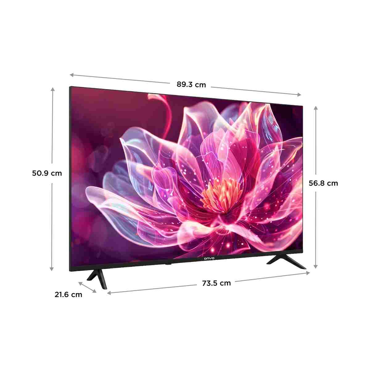 ONVO 40VQ80F2FA 40'' 102 Ekran Uydu Alıcılı Full HD WhaleOS QLED TV - Görsel 3
