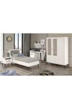 VENATTO Trio White L Genç Odası Takımı(%100mdf) - Görsel 10