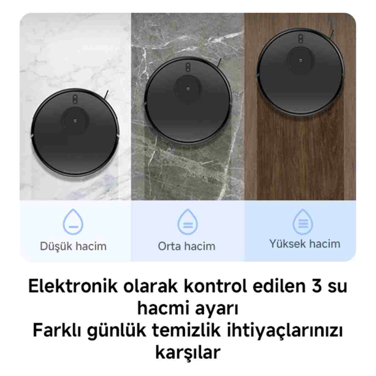Xiaomi Mi Robot Vacuum S10t 8000pa Akıllı Robot Süpürge - Görsel 14