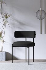 AVVİO Miranda Ptt Silindir Ayak 80x140 Oval Yemek Masası Mutfak Masası Masa Sandalye Takımı - Görsel 2