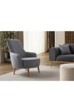EDSY HOME Rebull 3+3+1+1 Koltuk Takımı Antrasit - Görsel 8