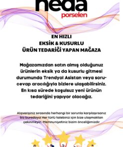 Heda Porselen Başak 16 Parça 6 Kişilik Porselen Kahvaltı Takımı - Görsel 7