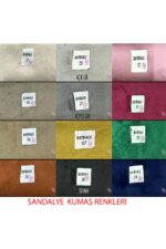 Sweet Home Masa Sandalye Orkide Oval Yemek Masası Takımı Gazel Sandalye Natural (1 Masa 6 Sandalye ) - Görsel 7