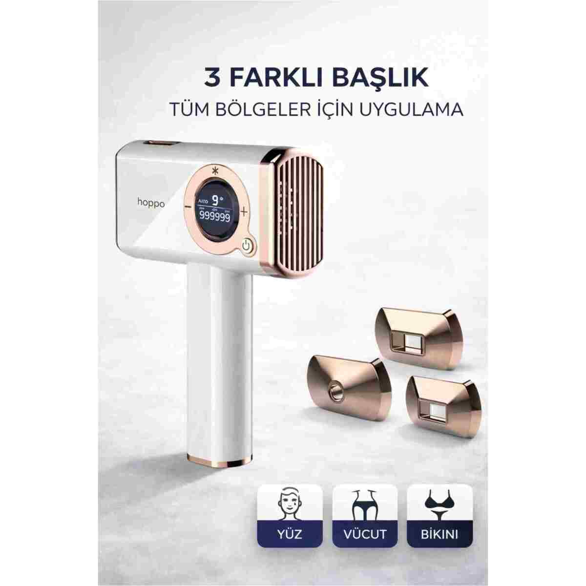 hoppo Ipl Buz Lazer Epilasyon Cihazı Plus 999.999 Flas Atım - Görsel 4