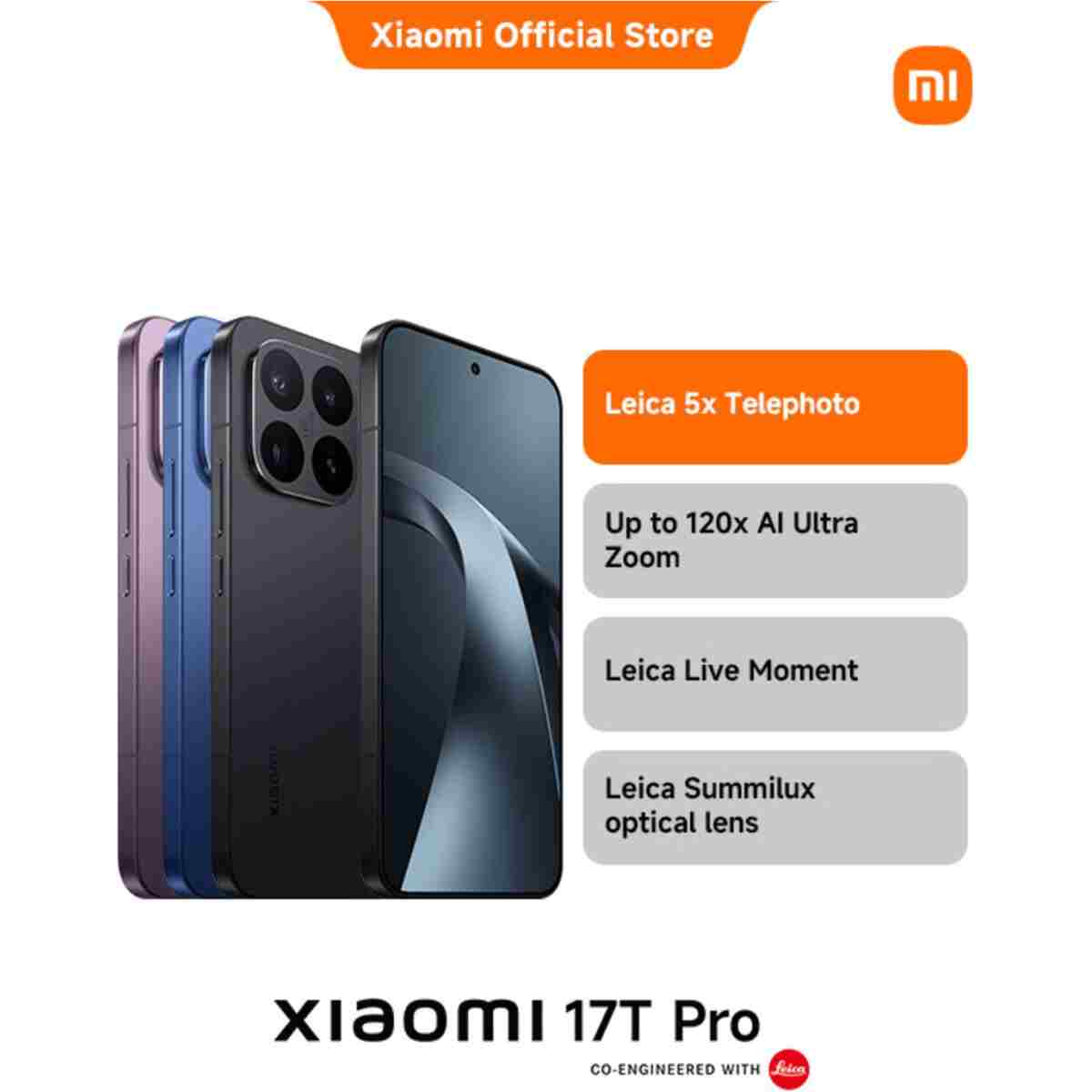 17T Pro 12G+512G Siyah (Xiaomi Türkiye Garantili) - Görsel 3