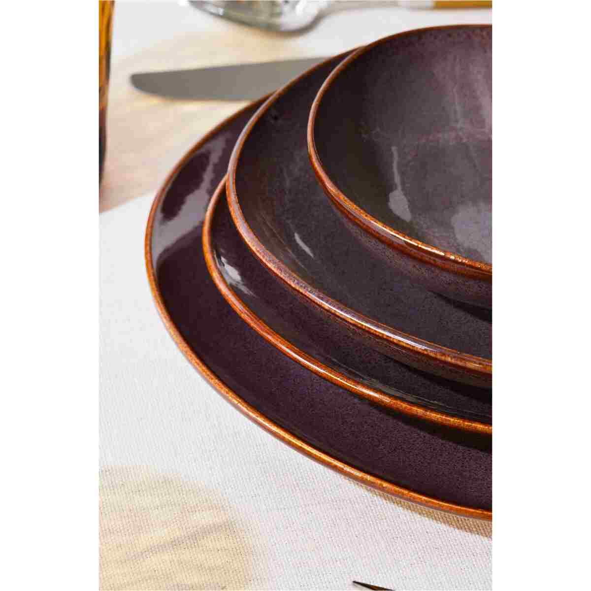 Karaca Earth Collection Tully 24 Parça 6 Kişilik Yemek Takımı - Görsel 9