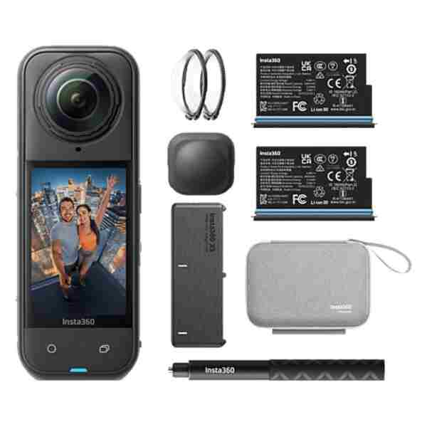 Insta360 X5 Essentials Bundle Aksiyon Kamerası Siyah