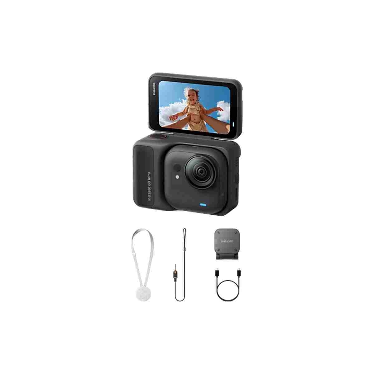 Insta360 Go Ultra Aksiyon Kamera Siyah - Görsel 5