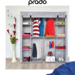 PRADO Double Askılıklı Çelik Profilli Bez Dolap