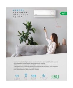 Airfel LTXM35N 12000 BTU R32 A++ Inverter Duvar Tipi Klima - Görsel 4
