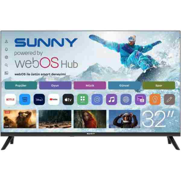 Sunny 32'' 80 Ekran Uydu Alıcılı HD Ready WEBOS LED TV