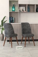 HELMOD 6 Kişilik Açılır Masa Sandalye Takımı Mutfak Masası Takımı Salon Masası Yemek Masası Takımı - Görsel 2