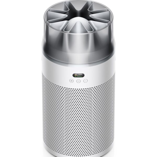 DYSON HushJet™ Kompakt Hava Temizleyici, 100 m2’ye Kadar Etkili, Fısıltı Kadar Sessiz, Elektrostatik ve Aktif Karbon Filtre (Beyaz/Gümüş)​