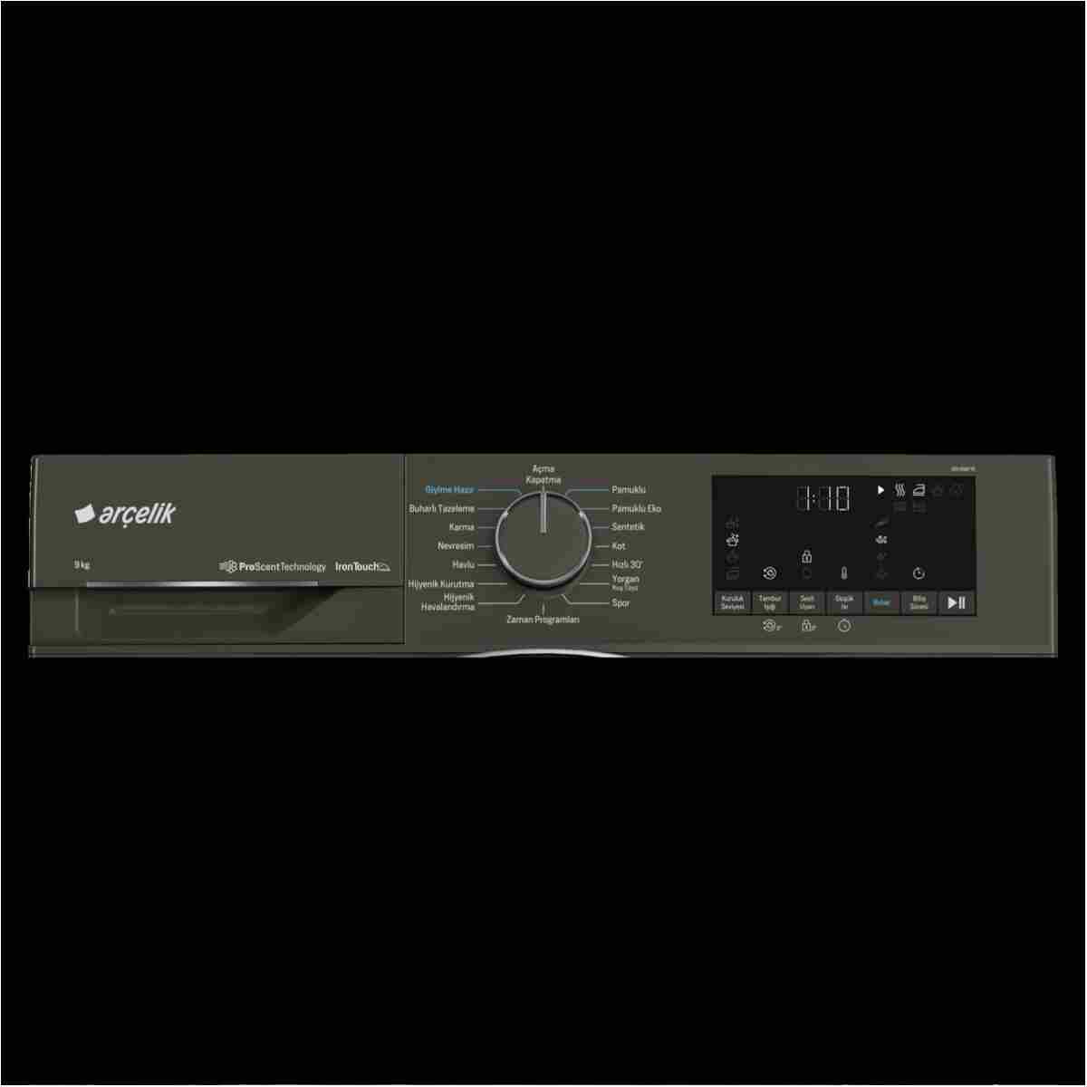 Arçelik 901 KMP IG Manhattan Grey Kurutma Makinesi - Görsel 3