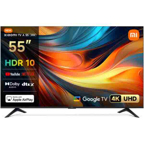 Xiaomi TV A 55 2026 - 55" 140 4K Ultra HD Google Smart 120Hz Game Boost AirPlay Destekli Uydu Alıcılı TV