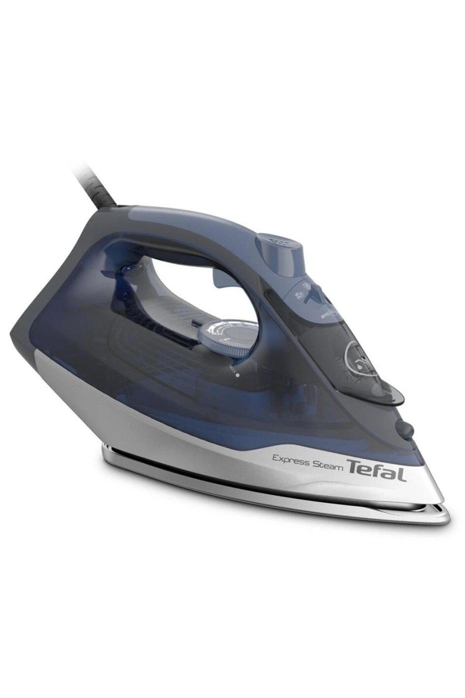 TEFAL FV2868 Express Steam Max 45 gr Sürekli ve 160 gr Şok Buharlı 2500 Watt Buharlı Ütü