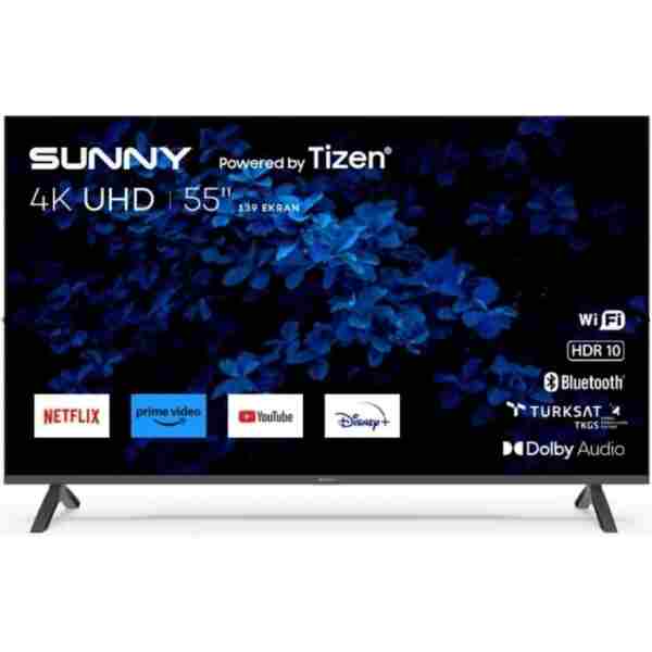 Sunny SN55FMN501 55" 139 Ekran Uydu Alıcılı 4K Ultra HD Smart LED TV