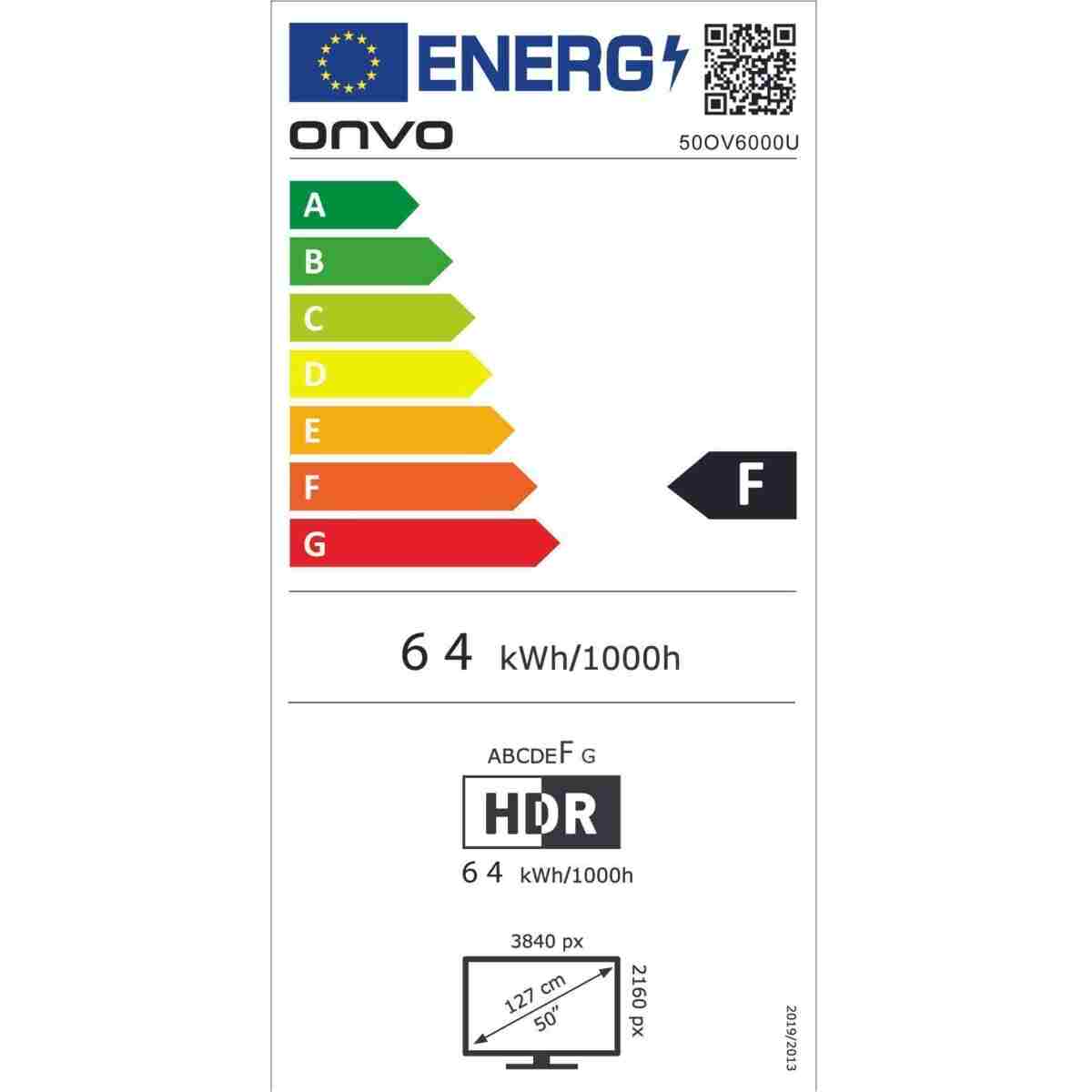 ONVO 50OV6000U 50'' ULTRA HD ANDROID 13 SMART LED TV (ÜCRETSİZ KURULUM) - Görsel 3
