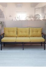adımshops Safir 3'lü Bahçe,balkon,teras,cafe,çay Seti,oturma Grubu,koltuk Takımı - Görsel 5