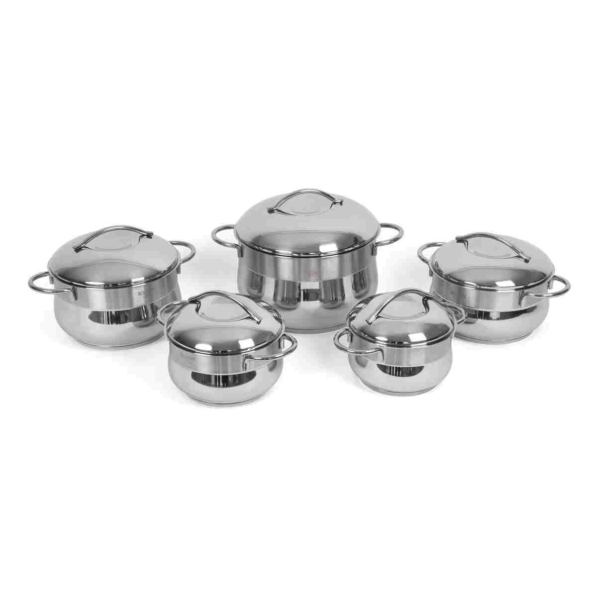 Bonera GLOBUS 10 PRÇ STANDARD SET (18-20-22-24-28) - SILVER - Görsel 7