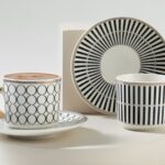English Home Rabecca Porselen 2'li Kahve Fincan Takımı 90 ml Siyah
