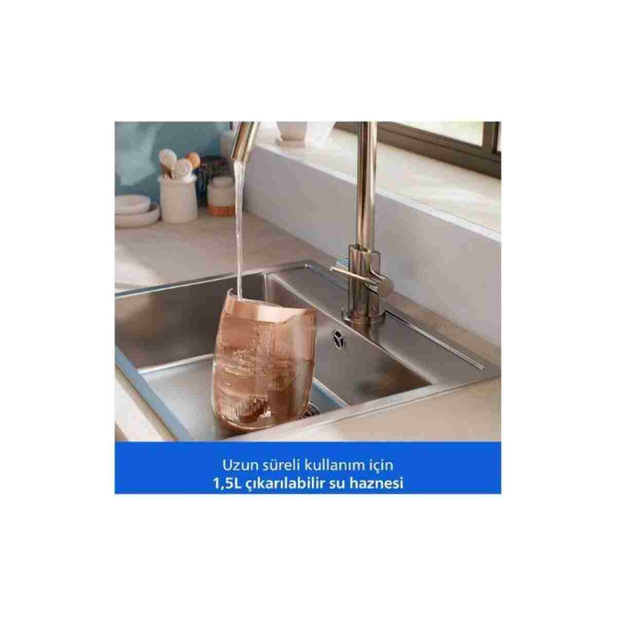 Philips PerfectCare 7000 Serisi Buhar Kazanlı Ütü, Otomatik Buhar, OptimalTEMP, Easy De-Calc, PSG7300/80 - Görsel 4