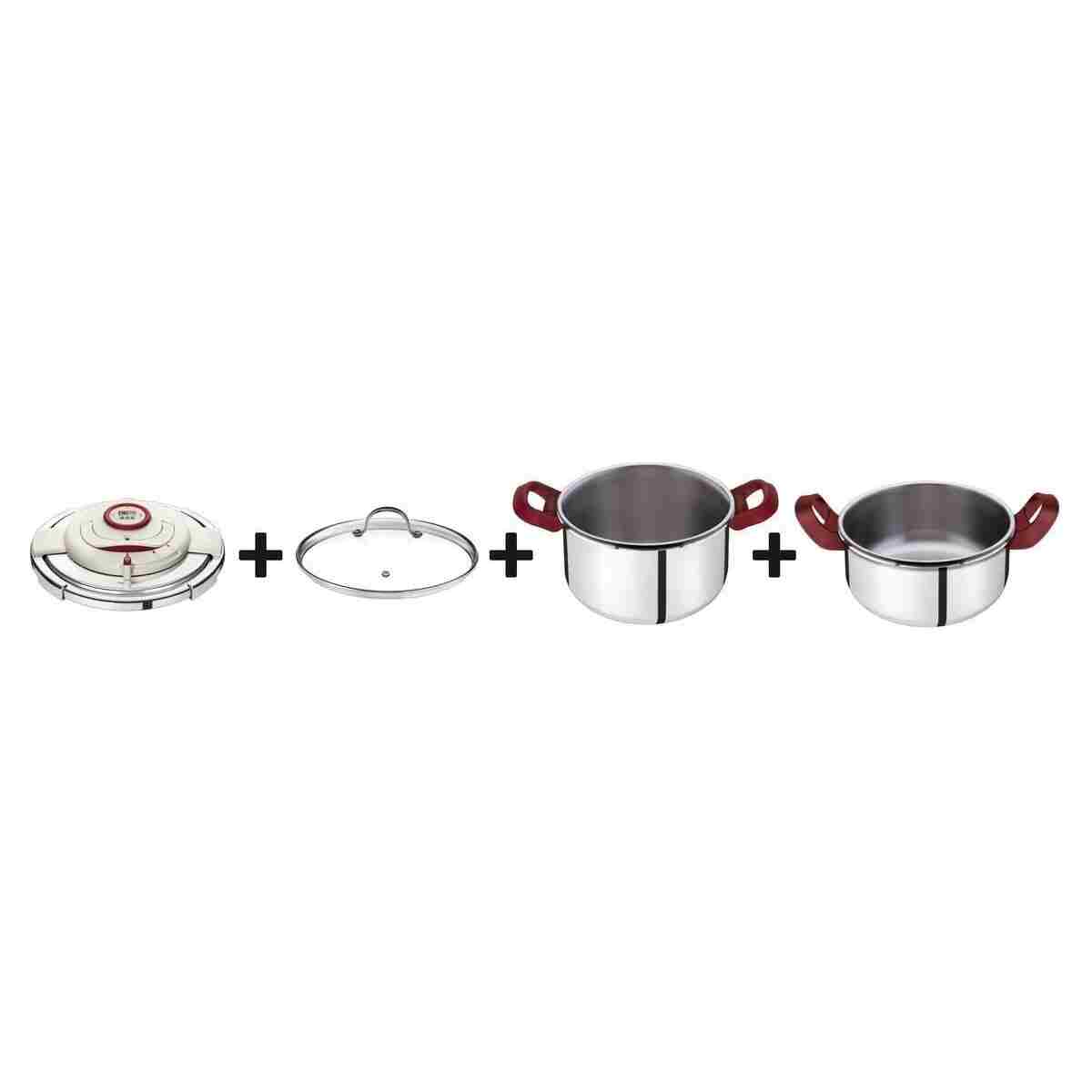 TEFAL P44420 Clipso+ Precision Düdüklü Tencere Seti 6 L / 4,5 L - Görsel 10