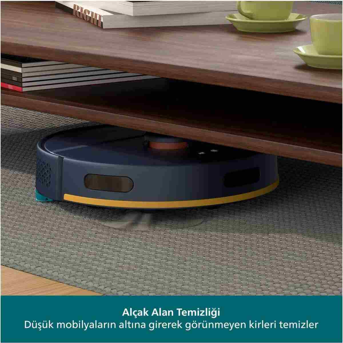 Philips 2000 Serisi Robot Süpürge,Islak ve Kuru Temizlik, HomeRun,Lacivert, XU2000/15 - Görsel 11