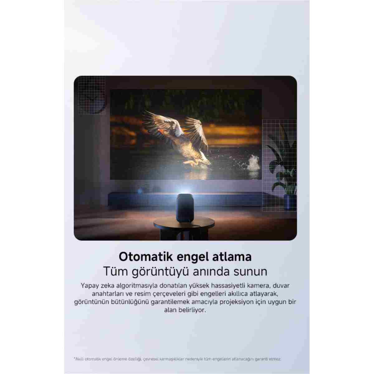 Xiaomi Smart Projector L1 Projeksiyon - Görsel 24