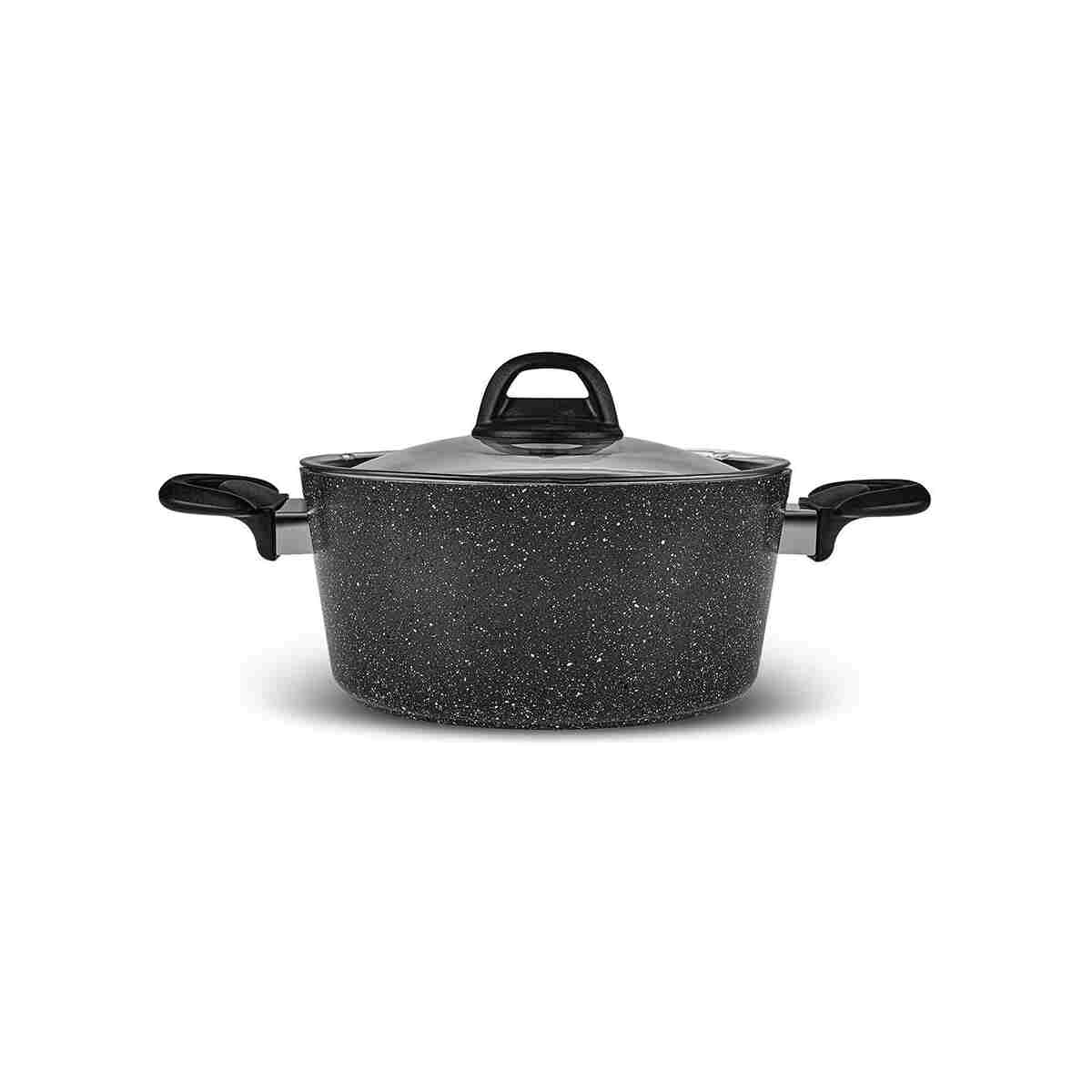 Karaca Biogranit Eliz V2 10 Parça Tencere Seti Black - Görsel 6