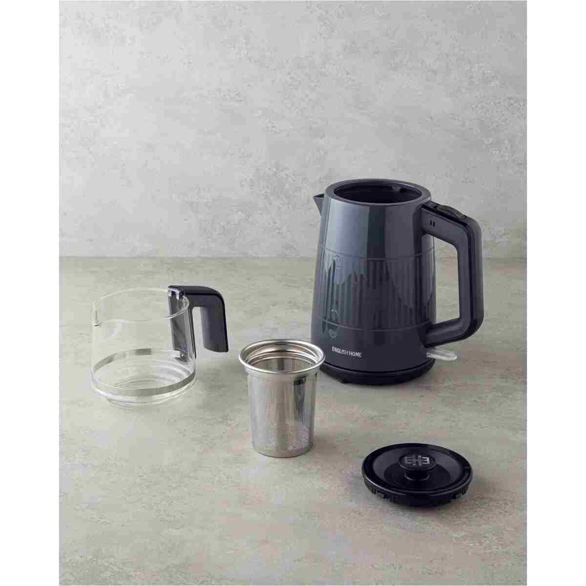 English Home CMK 6030 Çay Makinesi ve Kettle 2 Litre Antrasit - Görsel 2