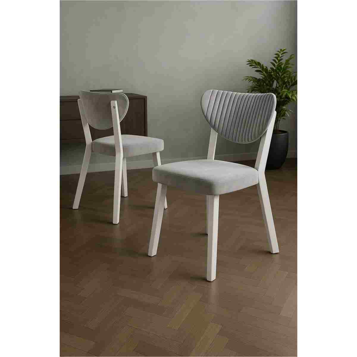 UZMHOME 80x130 Yemek Odası Takımı 6 Sandalyeli Açılır Kapanır Masa Takımı - Görsel 4