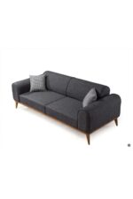 EDSY HOME Rupon 3+1 Koltuk Takımı Antrasit - Görsel 5