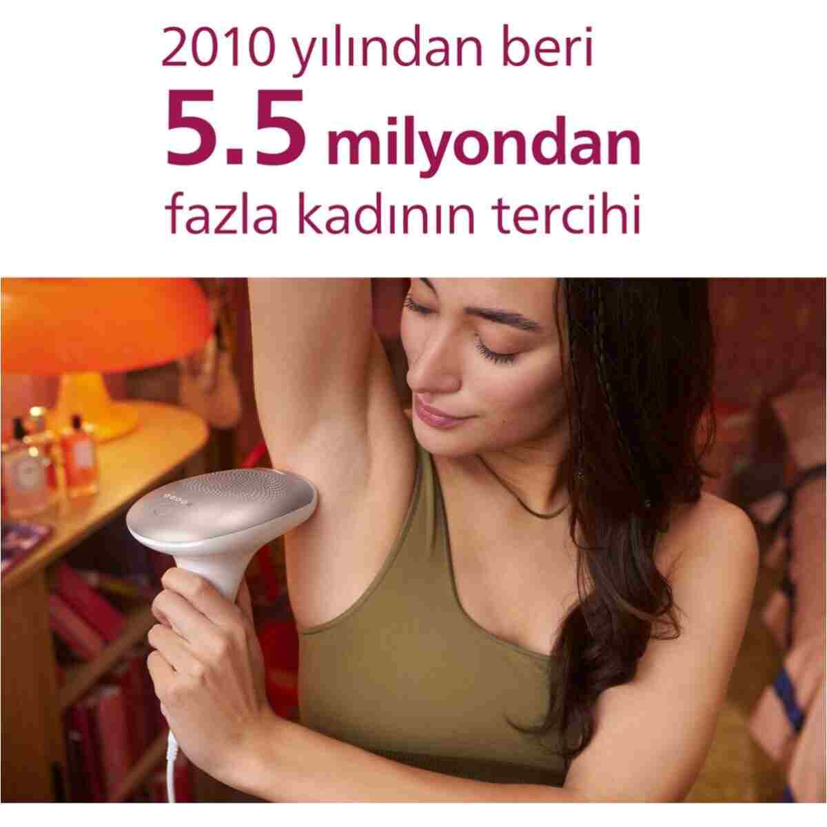 Philips Lumea IPL SenseIQ ile IPL Tüy alma cihazı, Lazer Epilasyon cihazı, Cilt Tonu Sensörlü Full SET - Görsel 4