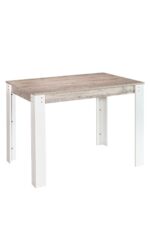 SANDALİE Grande Ceviz / Venüs Mutfak Masa Takımı 1 Masa 4 Sandalye - Cappucino - Görsel 2