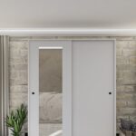 Metalia GM 347 MENEKŞE BEYAZ SÜRGÜLÜ GARDIROP