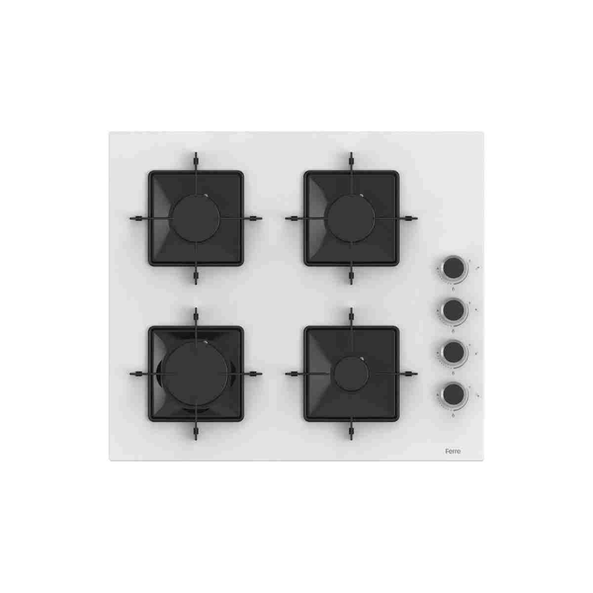 Ferre Flowart Ventora Plus Beyaz 3'lü Ankastre Set ( QBL63CB-SS206-D078 ) - Görsel 10