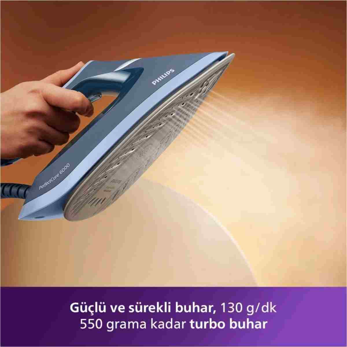 Philips PSG6042/20 PERFECTCARE 6000 SERISI 2400 W - Görsel 7