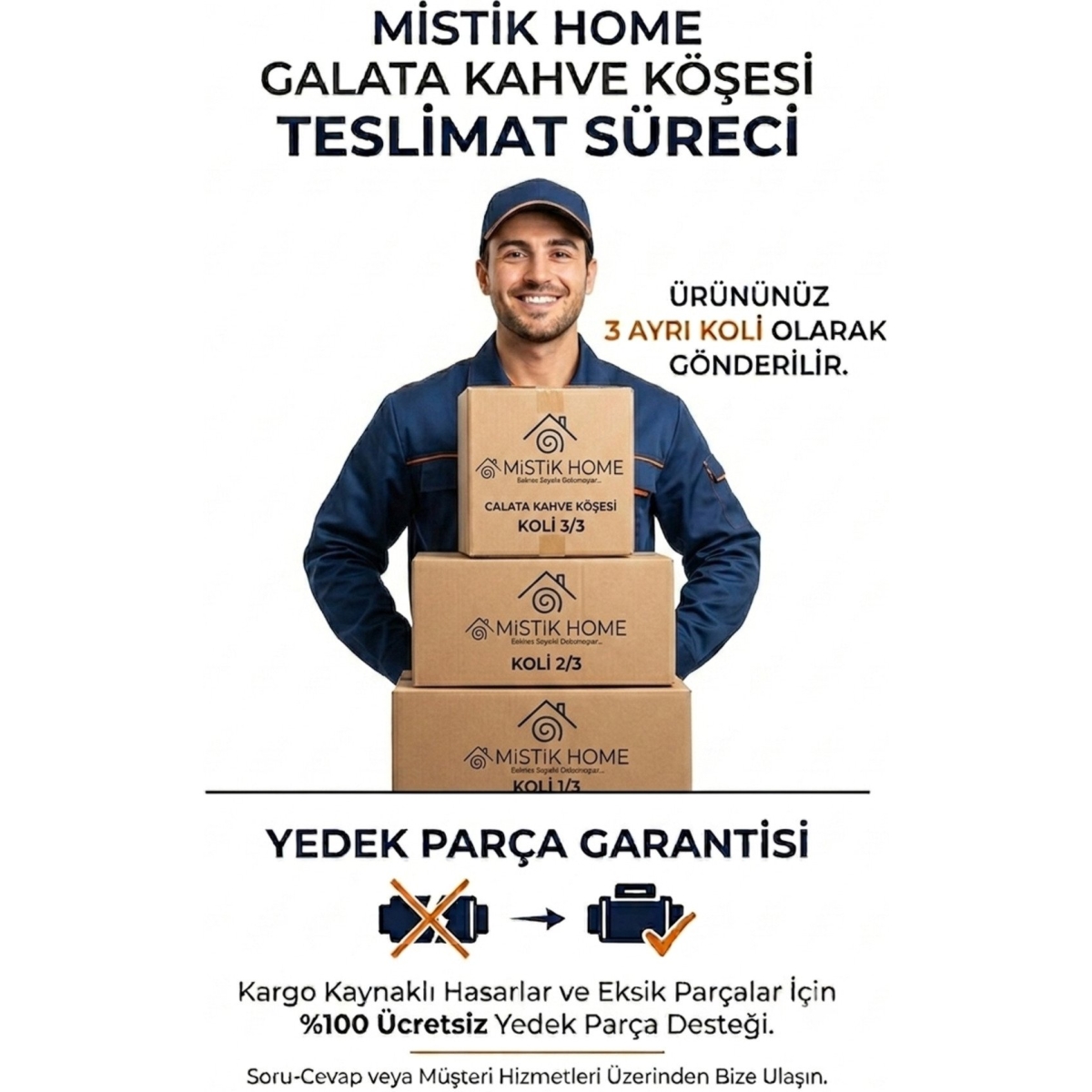 mistik home Galata Led Aydınlatmalı Kahve Köşesi - 70 cm Çok Amaçlı Mutfak Dolabı Konsol - Görsel 8