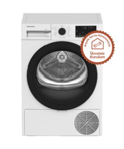 Grundig GPDH 9635 E Enerji Sınıfı 9 kg Isı Pompalı Kurutma Makinesi Beyaz