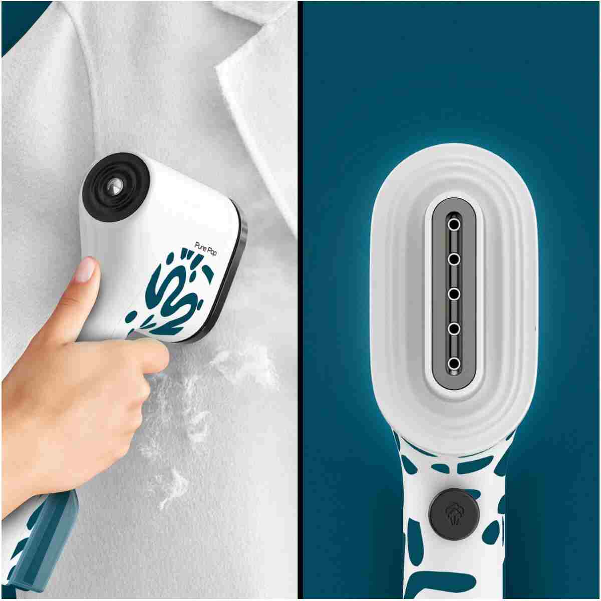 TEFAL Pure Pop Home & Travel Kırışıklık Giderici Buharlı Seyahat El Ütüsü - 1830009258 - Görsel 7