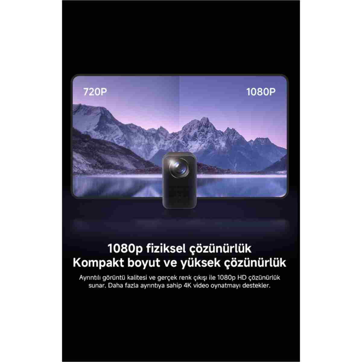 Xiaomi Smart Projector L1 Pro Projeksiyon - Görsel 5