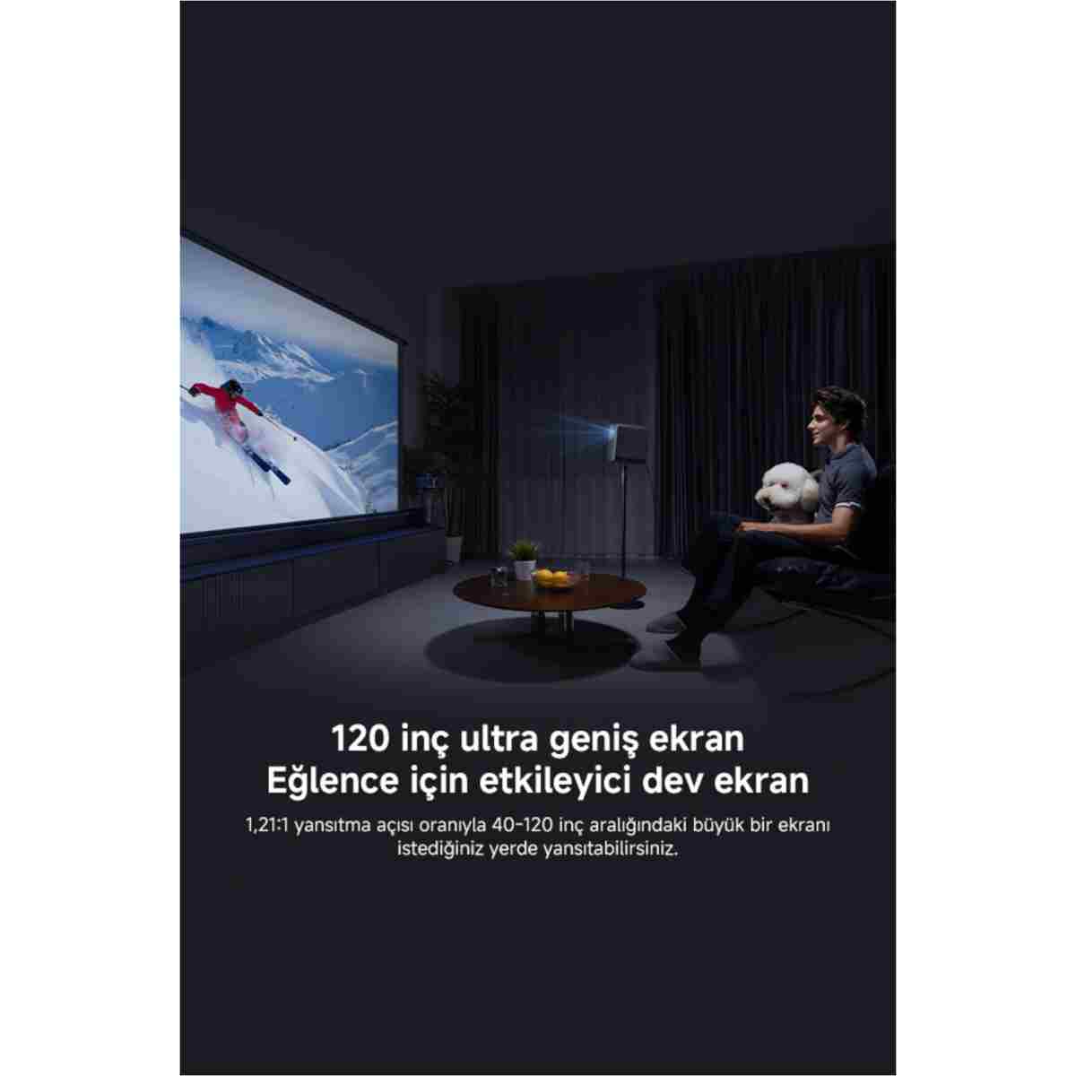 Xiaomi Smart Projector L1 Pro Projeksiyon - Görsel 21