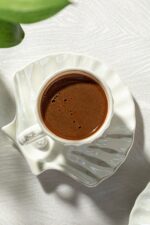 Nehir Perla 6 Kişilik 12 Parça Porselen Kahve Fincan Takımı - Görsel 7
